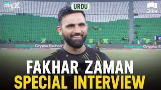 Fakhar Zaman Interview | Lahore Qalandars vs Multan Sultans | Match 16 | HBL PSL X | M3O1K