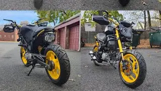 Custom Grom Clone Build Update Pt 10 ZS190 2V Swap