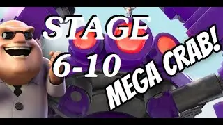 Boom Beach - Mega Crab 3 Stages 6-10
