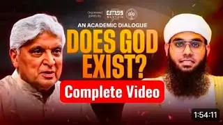 DOES GOD Exist ?)  Javed Akhtar   vs. Mufti Shamail Nadwi  #islam #vairalvideo #subscribe 