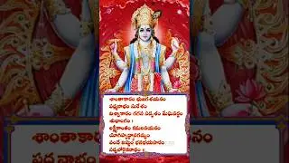 Shantakaram Bujaga Shayanam #shorts #trending #astrosolution35