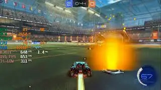 Rocket League - Ryzen 5 7500F + RTX 5070 Ti - 1080p Max Settings - Benchmark Fps Test