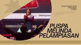 PELAMPIASAN PUSPA MELINDA ASEK BANGET GOYANG NYA II OM ARKADEVA LIVE ST BIER JOGJA