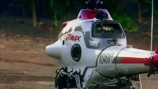 UK Precision Agriculture With Yamaha RMax Helicopter | TESUP