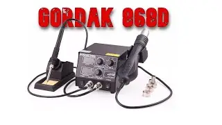 Паяльная станция GORDAK 868D обзор, распаковка.