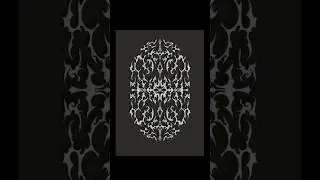 Quadrant Symmetry Pattern#digitaldrawing  #metal  #logodesign  W056