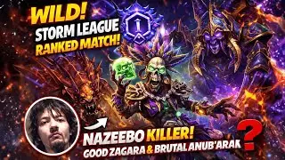 Wild! Storm League Nazeebo Killer W/h Good Zagara & Brutal Anub'arak