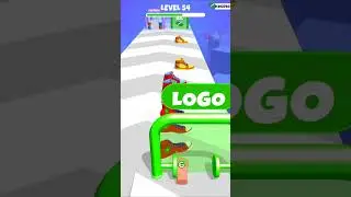 sneaker race level 54 #games #gameplay #shorts
