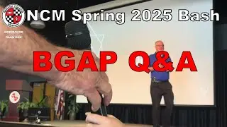 Ray Theriault BGAP Director answers audience Corvette questions at 2025 NCM Bash Event