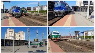 Duet EP07! Genialny rozruch EU07-443! SU42-536 i SU46-029! Seria 131! Bydgoszcz Gł&oacute;wna 09.06.2023