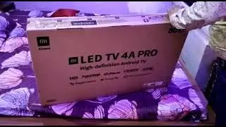 MI TV UNBOXING !!  MI TV 4A 32 Inch Horizon Edition Unboxing - अवश्य खरीदें - It's GOOD