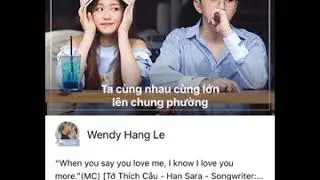 Tớ Th&iacute;ch Cậu - Han Sara [Cover by Wendy Hang Le. Audio 77]