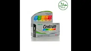 Halal Centrum Silver 50+ 100 Tablets Import From Saudia Arabia
