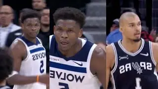 Wembanyama vs Anthony Edwards: INSANE Clutch Bucket Exchange | Spurs vs Timberwolves
