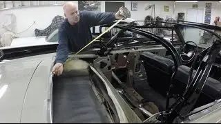 1966 Ford Galaxie 500 convertible restoration part 146 getting ready for a new top