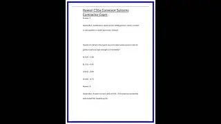 Hawaii C16a Conveyor Systems Contractor Exam 636x882