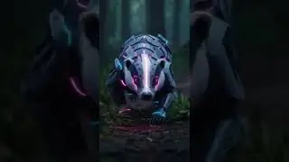 Badger BioTech Secrets Nature&rsquo;s Underground Engineer! 🦡🧬⚡#shorts