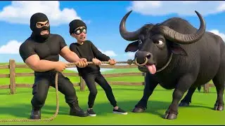Thief Steals Old MacDonald Animals | Animated Kids Story