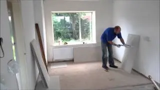 No More Ply prior to tiling a Kitchen - Part 2 - Laying the boards