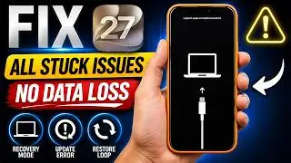 FIX iPhone Not Turning On | Stuck in Recovery Mode / Apple Logo / Boot Loop (No Data Loss) iOS 27
