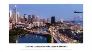 ZEISS Miniature Effect | A fun and interesting effect to enable more creativity in your shots!