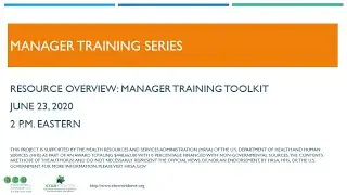 Manager Training for Employee Engagement - Part 1