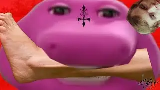 YTP - Barney the Alcoholic Dinosaur endorses Satanism.