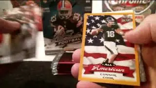 2012 Absolute Football and 2016 Leaf Draft Football David S Personal Boxes