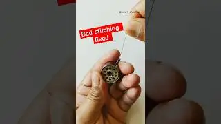 How to repair a bobbin case 🤔#sewingmachinerepair #sewinghacks #sewingtipsandtricks #diysewingtips