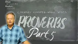Proverbs Part 5