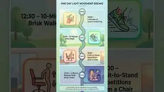 One-Day Light Movement Breaks for Energy, Weight Loss Support & a Healthier Lifestyle