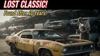 ASMR Car Restoration | 1970 Plymouth Barracuda &ndash; Rusted to Road King