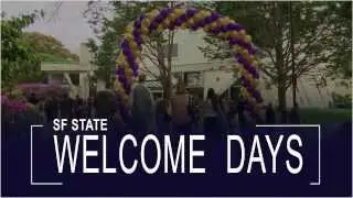 SF State Welcome Days
