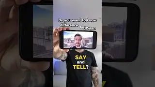 Difference between SAY and TELL