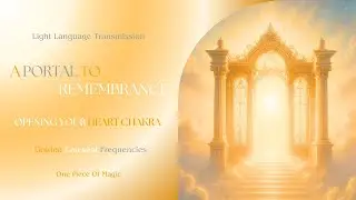 A Portal to Remembrance ✨ Opening Your Heart Chakra 🪽 Light Language Activation