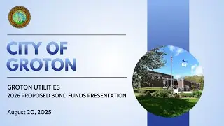 2026 Groton Utilities Proposed Bond Funds