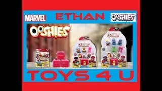 MARVEL OOSHIES 4 PACKS SERIES 3