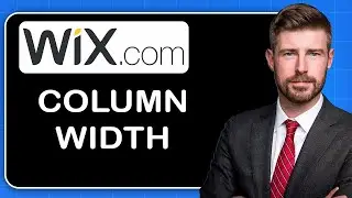 How to Change Column Width on Wix