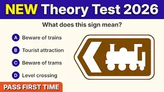 Theory Test 2026 UK Revision | Official DVSA Styled LATEST Questions | PASS FIRST TIME