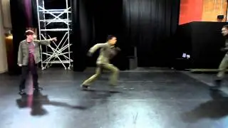 MPP - lsbu - final show fight scene rehearsal