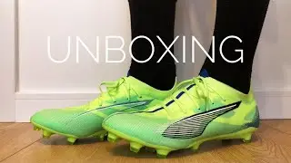 Lights Out Pack!!! Puma Ultra 5 Match FG/AG! Unboxing + On Feet!
