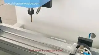 Perforadora y fresadora CNC de aluminio | m&aacute;quina para hacer ventanas