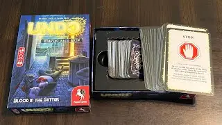 UNDO: Blood in the Gutter (Pegasus Spiele) - Unbox with NO SPOILERS