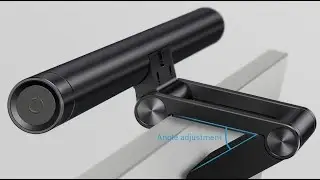 Светодиодная лампа с креплением на монитор BASEUS, 5W, USB