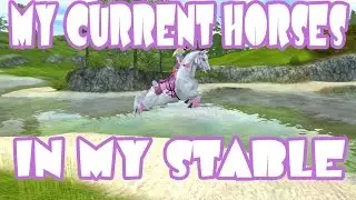 The horses in My Stable Star Stable