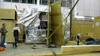 How to open big crate...