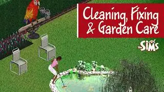 Taking Care of a Parrot in The Sims 1 (No commentary, original sounds)