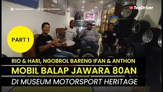 TopDriver - Rio Haryanto dan Haridarma Manoppo Mengunjungi Museum Motorsport Heritage