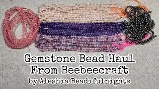 Gemstone Bead Haul From Beebeecraft For Making Tantric Malas