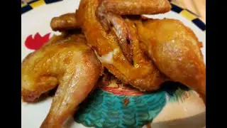 Cooking my own home made deep fried Cornish Hen on Christmas season!!